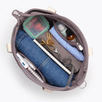 Filled - Catalina Day Tote - Eco Friendly Canvas - Thistle - Tote - Lo & Sons
