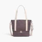 Front - Catalina Day Tote - Eco Friendly Canvas - Thistle - Tote - Lo & Sons