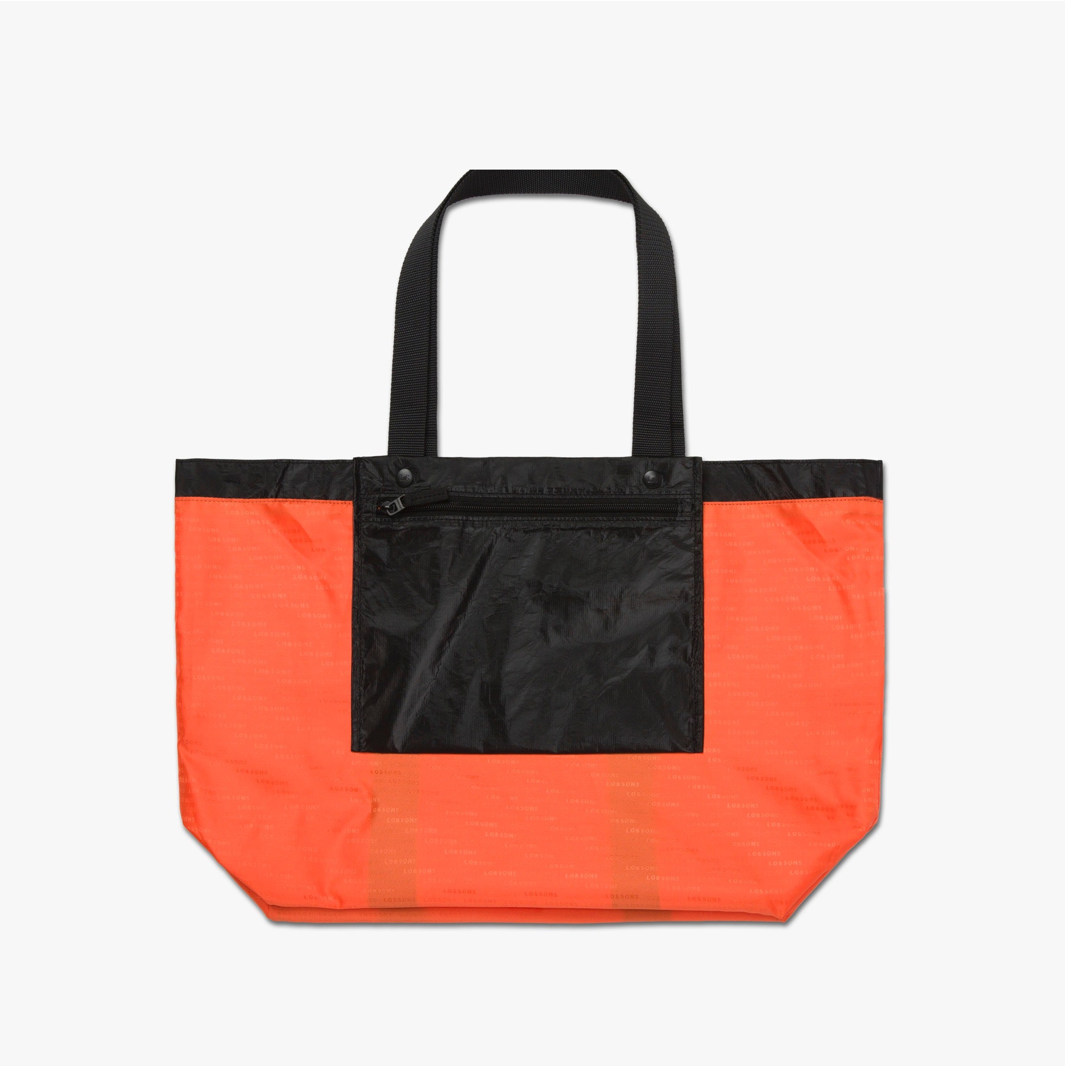 Interior - The Del Mar Packable Tote Large - Black - Lo & Sons