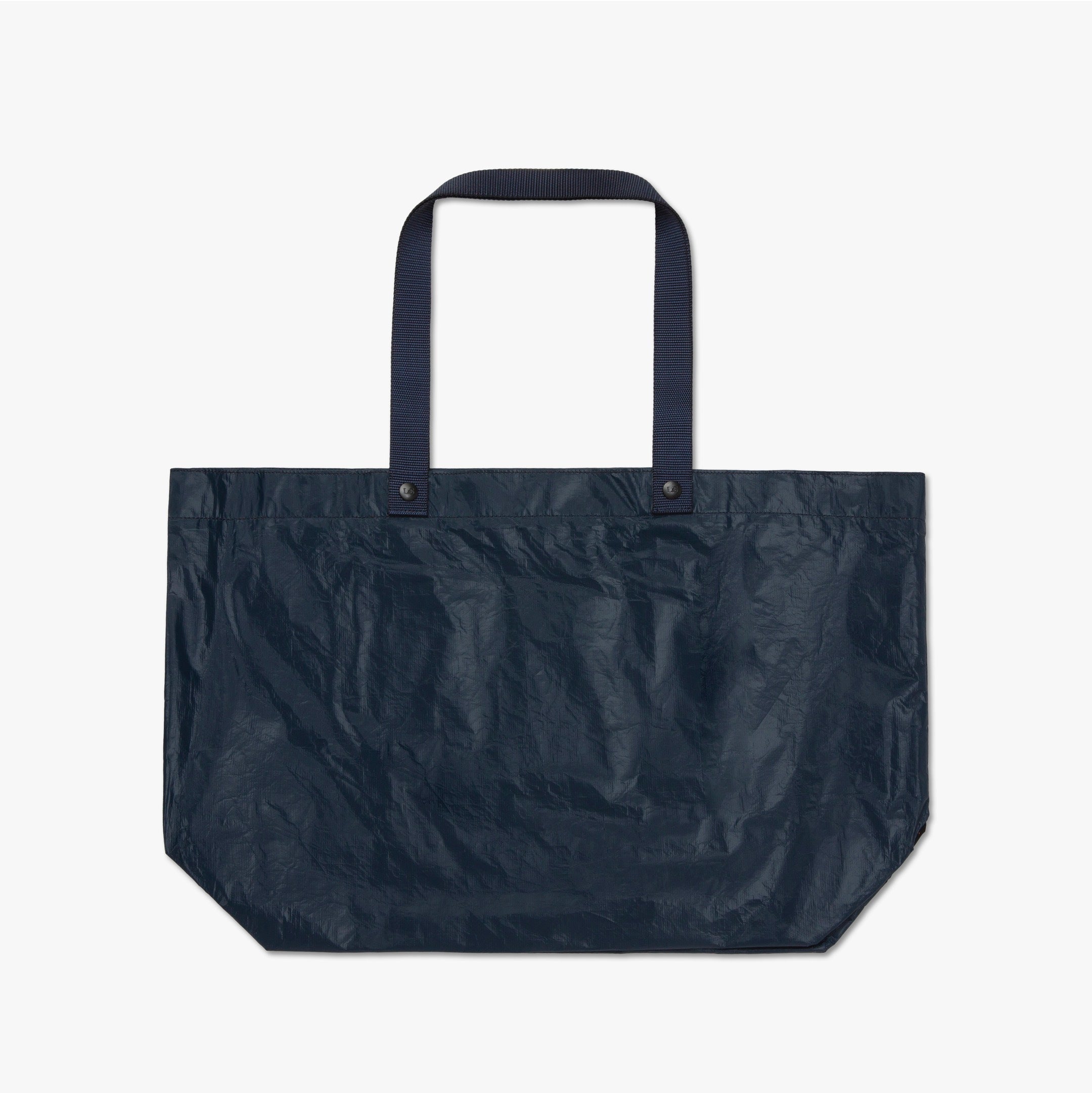 Front - The Del Mar Packable Tote Large - Navy - Lo & Sons