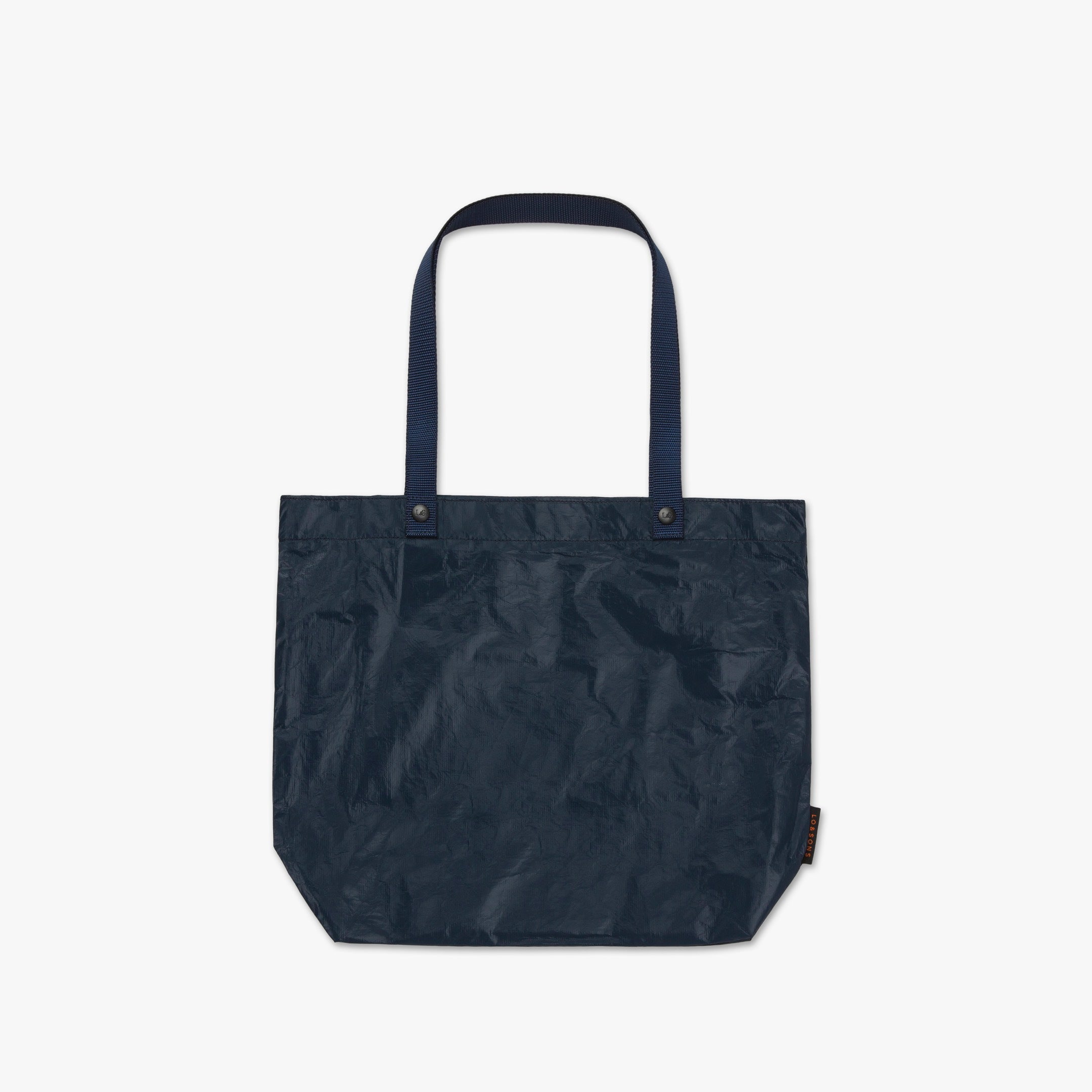 Front - The Del Mar Packable Tote Small - Navy - Lo & Sons