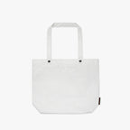 Front - The Del Mar Packable Tote Small - White - Lo & Sons