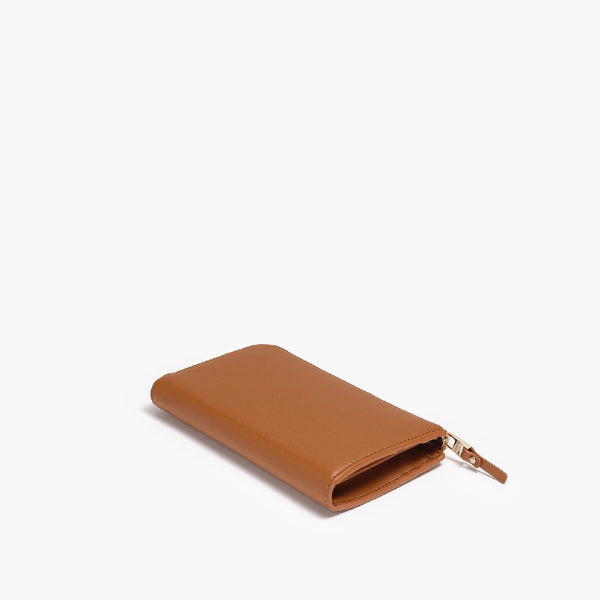 Zoé leather wallet Louis Vuitton Brown in Leather - 33639794