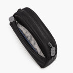 Front pocket - Nouvelle - Recycled Nylon - Black / Gunmetal / Grey - Crossbody Bags - Lo & Sons