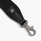 Key leash - Nouvelle - Recycled Nylon - Black / Gunmetal / Grey - Crossbody Bags - Lo & Sons