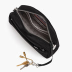 Interior open - Nouvelle - Recycled Nylon - Black / Silver / Grey - Crossbody Bags - Lo & Sons