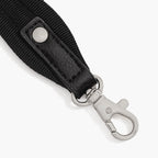 Key leash - Nouvelle - Recycled Nylon - Black / Silver / Grey - Crossbody Bags - Lo & Sons
