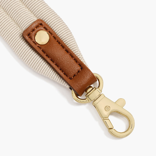 Upcycled LV Bandouliere Strap - Brown Nylon *Final Sale*