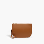 Worn as wristlet - Waverley 2 - Cactus Leather - Cognac / Gold / Camel - Crossbody Bag - Lo & Sons