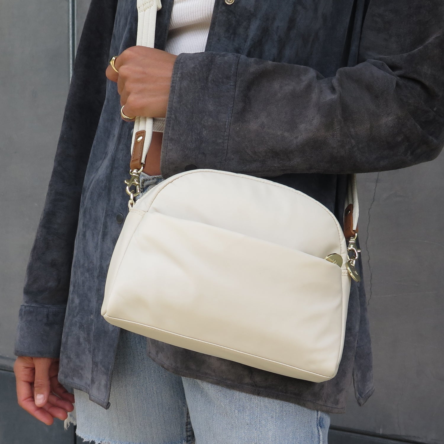 Nouvelle - Recycled Nylon - Ivory / Gold / Camel