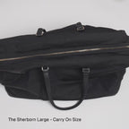 Sherborn Large - Recycled Nylon - Black / Gold / Camel