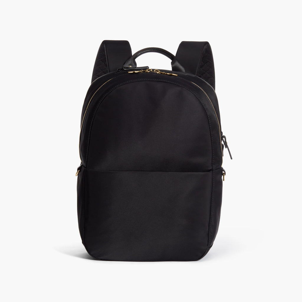 Front - Beacon - Nylon - Black / Gold / Lavender - Backpack - Lo & Sons