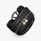 Top Pocket - Beacon - Nylon - Black / Gold / Lavender - Backpack - Lo & Sons