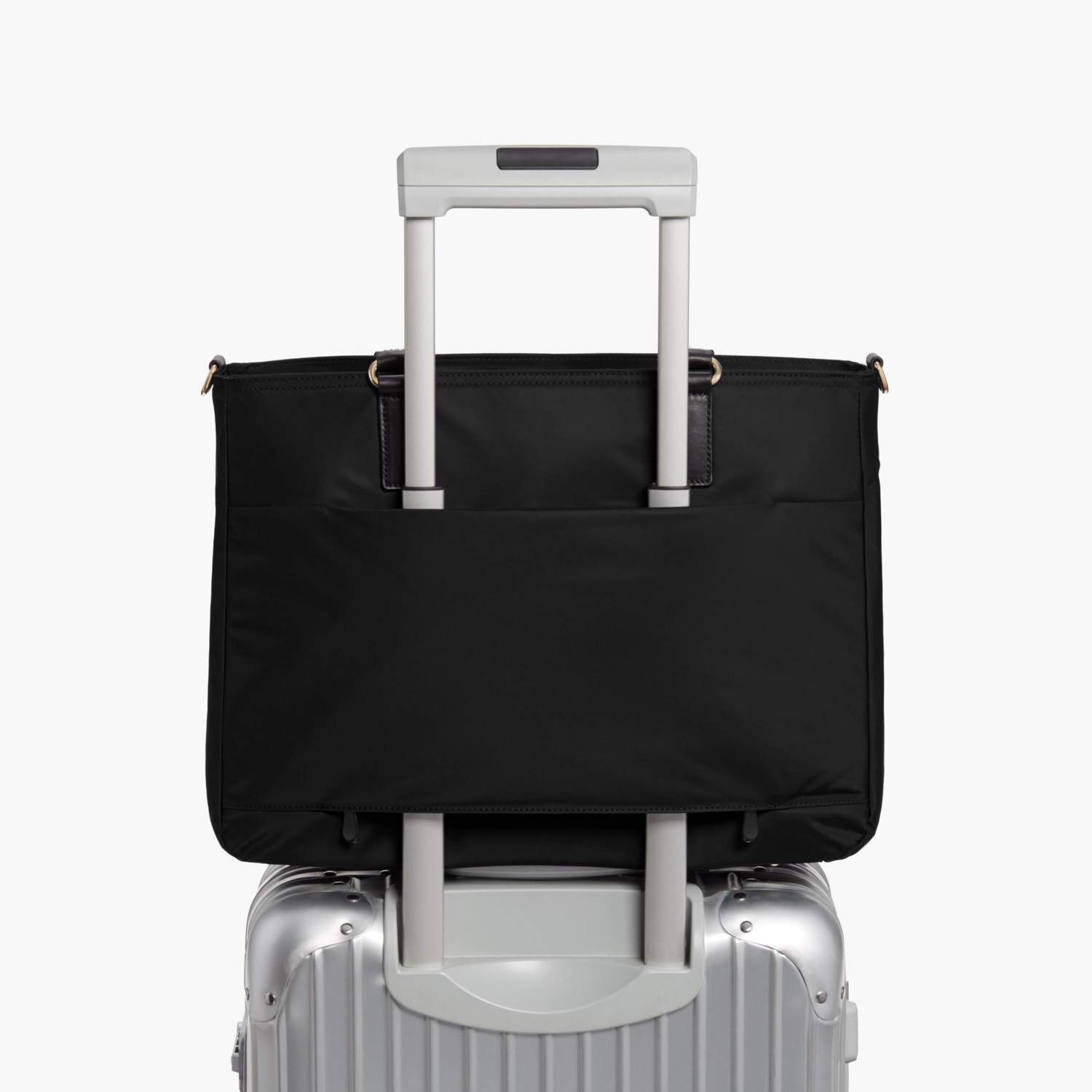 Luggage Sleeve - Brookline - Nylon - Black / Gold / Grey - Tote - Lo & Sons
