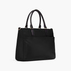 Side - Brookline - Nylon - Black / Gold / Grey - Tote - Lo & Sons