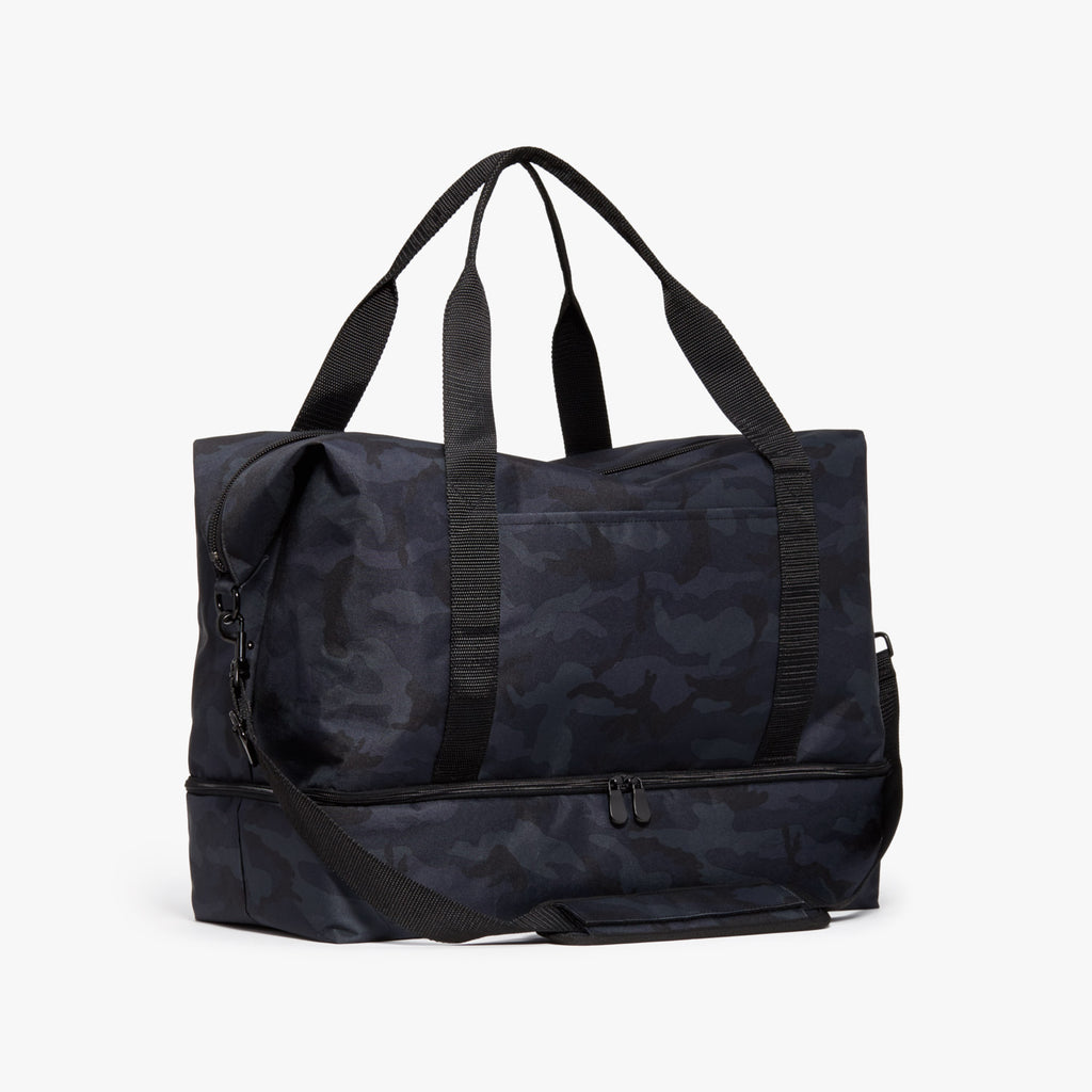 Side - Catalina Deluxe - 600D Recycled Poly - Navy Camo - Weekender - Lo & Sons