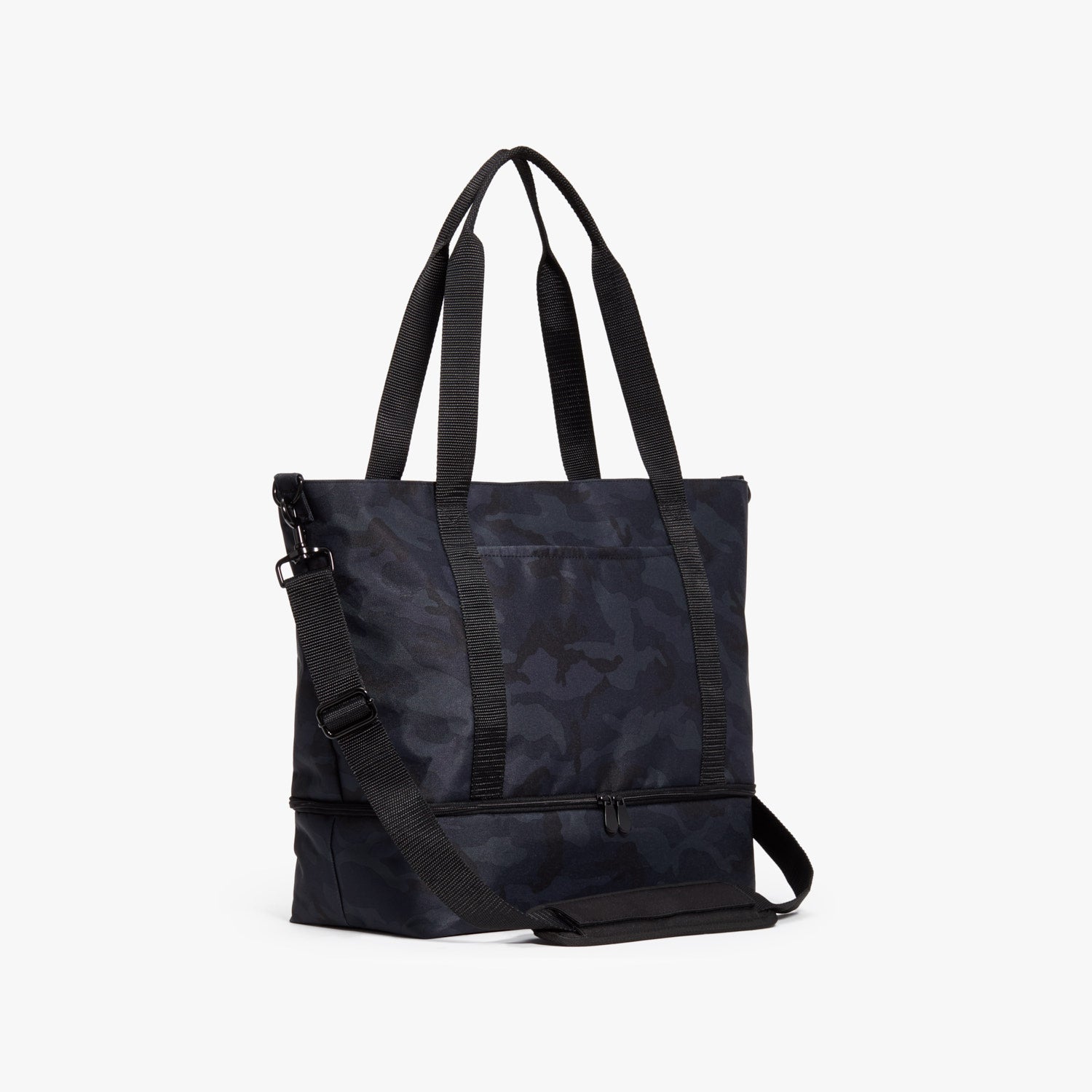 Side - Catalina Deluxe Tote - 600D Recycled Poly - Navy Camo - Tote - Lo & Sons