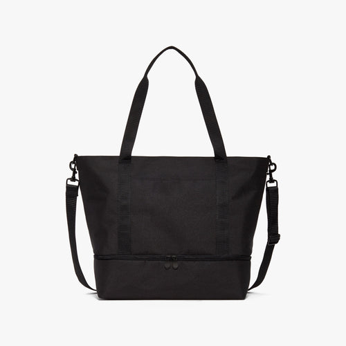 Front - Catalina Deluxe Tote - 600D Recycled Poly - Onyx - Tote - Lo & Sons