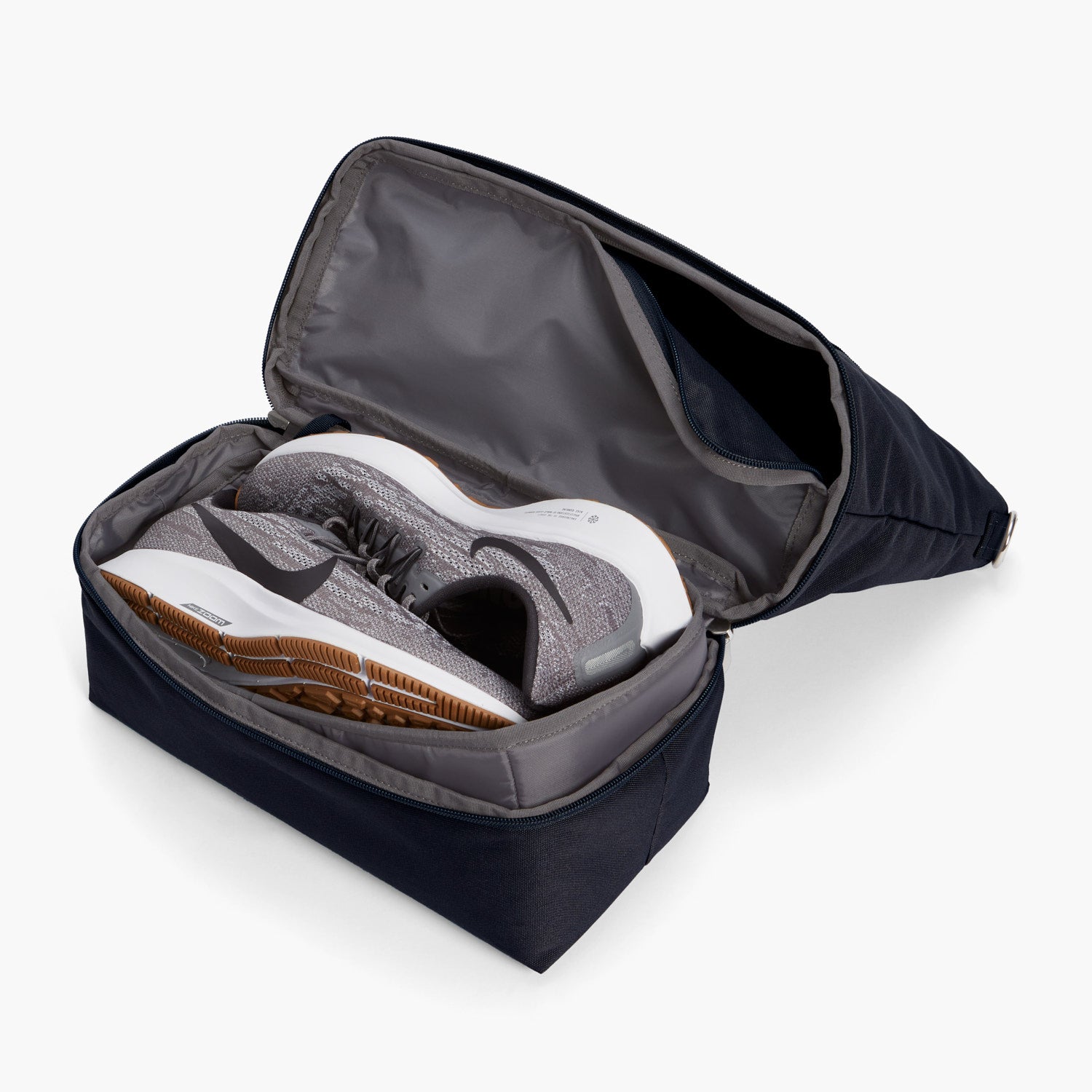 Bottom Pocket Propped Shoes - Catalina Day Tote - 600D Recycled Poly - Deep Navy - Tote - Lo & Sons