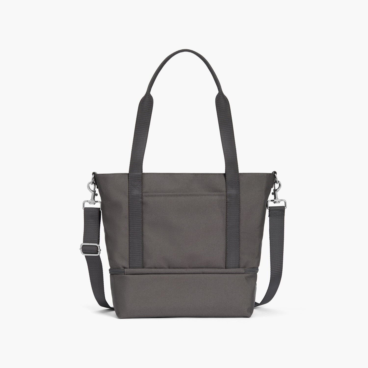Back - Catalina Day Tote - 600D Recycled Poly - Grey - Tote - Lo & Sons
