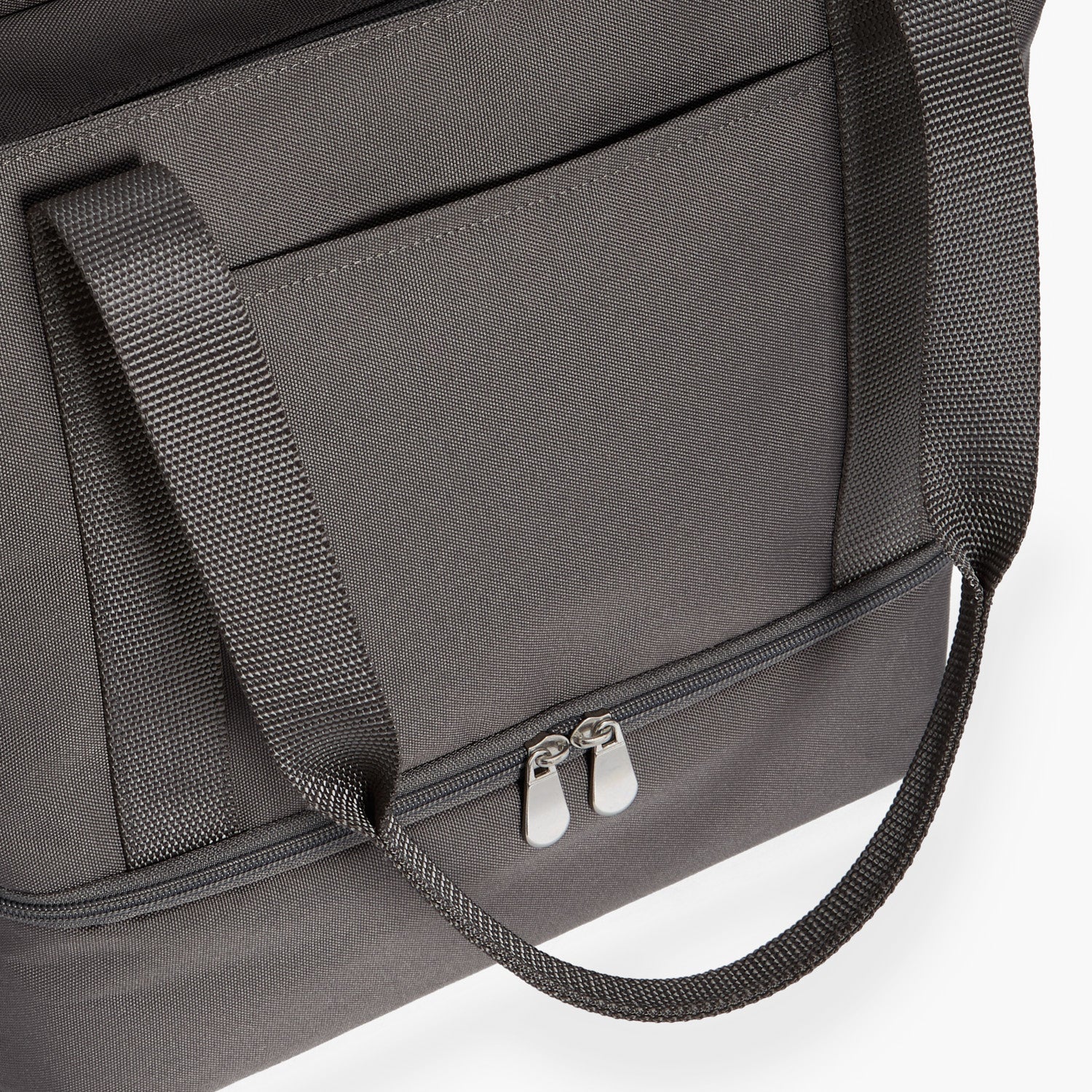 Front Pocket - Catalina Day Tote - 600D Recycled Poly - Grey - Tote - Lo & Sons