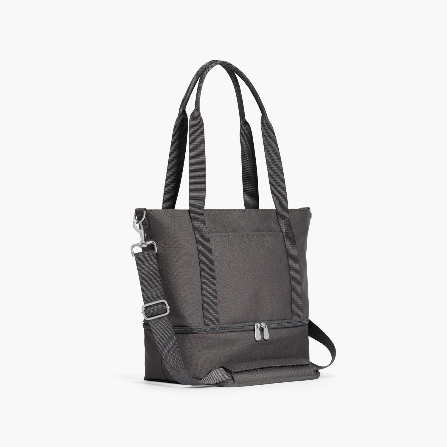 Side - Catalina Day Tote - 600D Recycled Poly - Grey - Tote - Lo & Sons