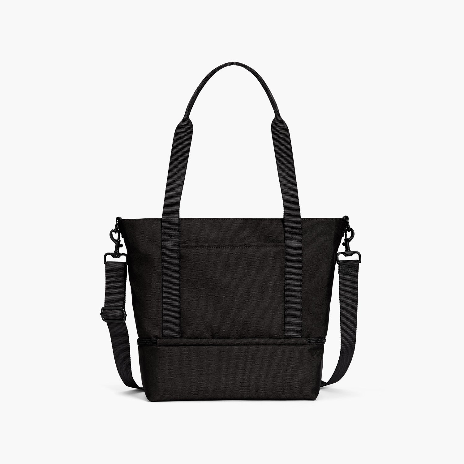 Back - Catalina Day Tote - 600D Recycled Poly - Onyx - Tote - Lo & Sons
