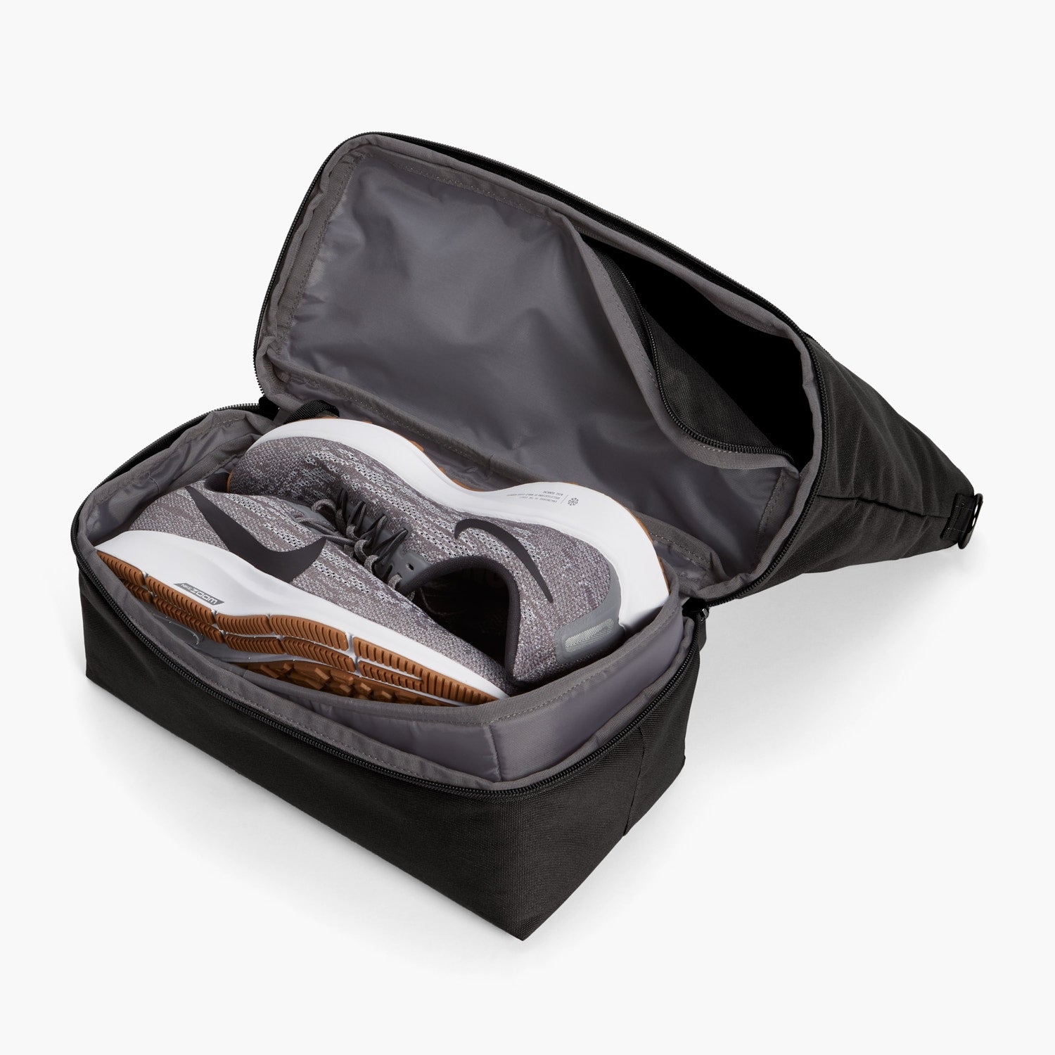 Bottom Pocket Propped Shoes - Catalina Day Tote - 600D Recycled Poly - Onyx - Tote - Lo & Sons