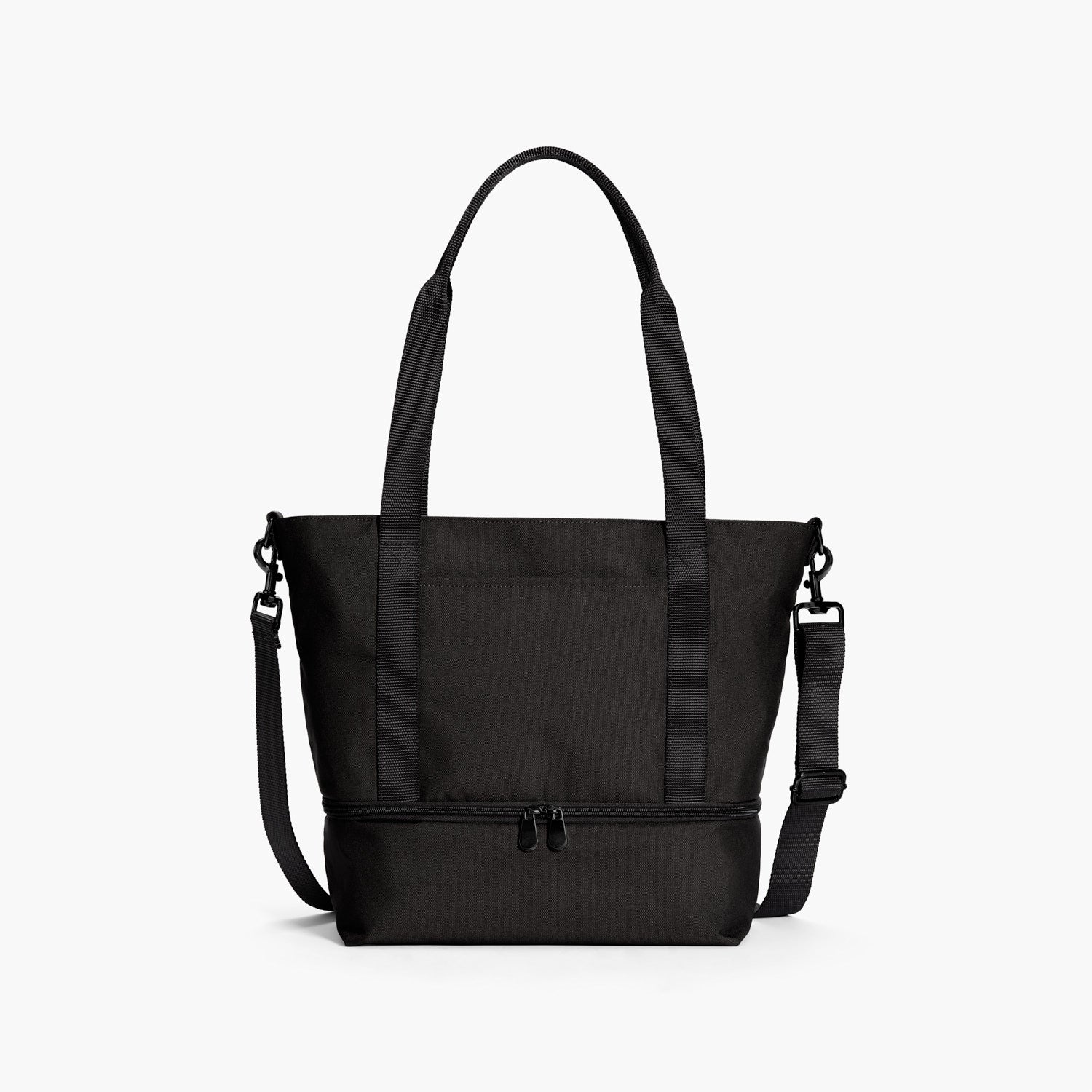 Front - Catalina Day Tote - 600D Recycled Poly - Onyx - Tote - Lo & Sons