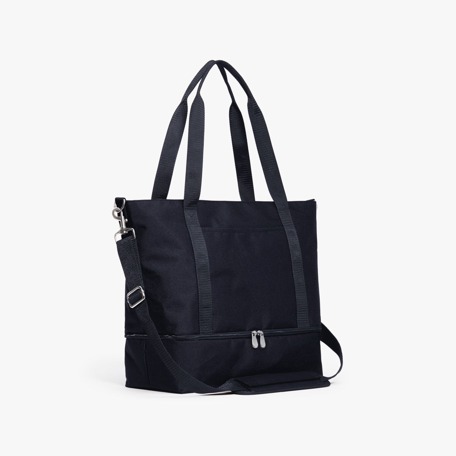 Side - Catalina Deluxe Tote - 600D Recycled Poly - Deep Navy - Tote - Lo & Sons