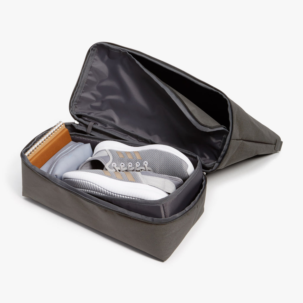 Bottom Pocket - Catalina Deluxe Tote - 600D Recycled Poly - Grey - Tote - Lo & Sons