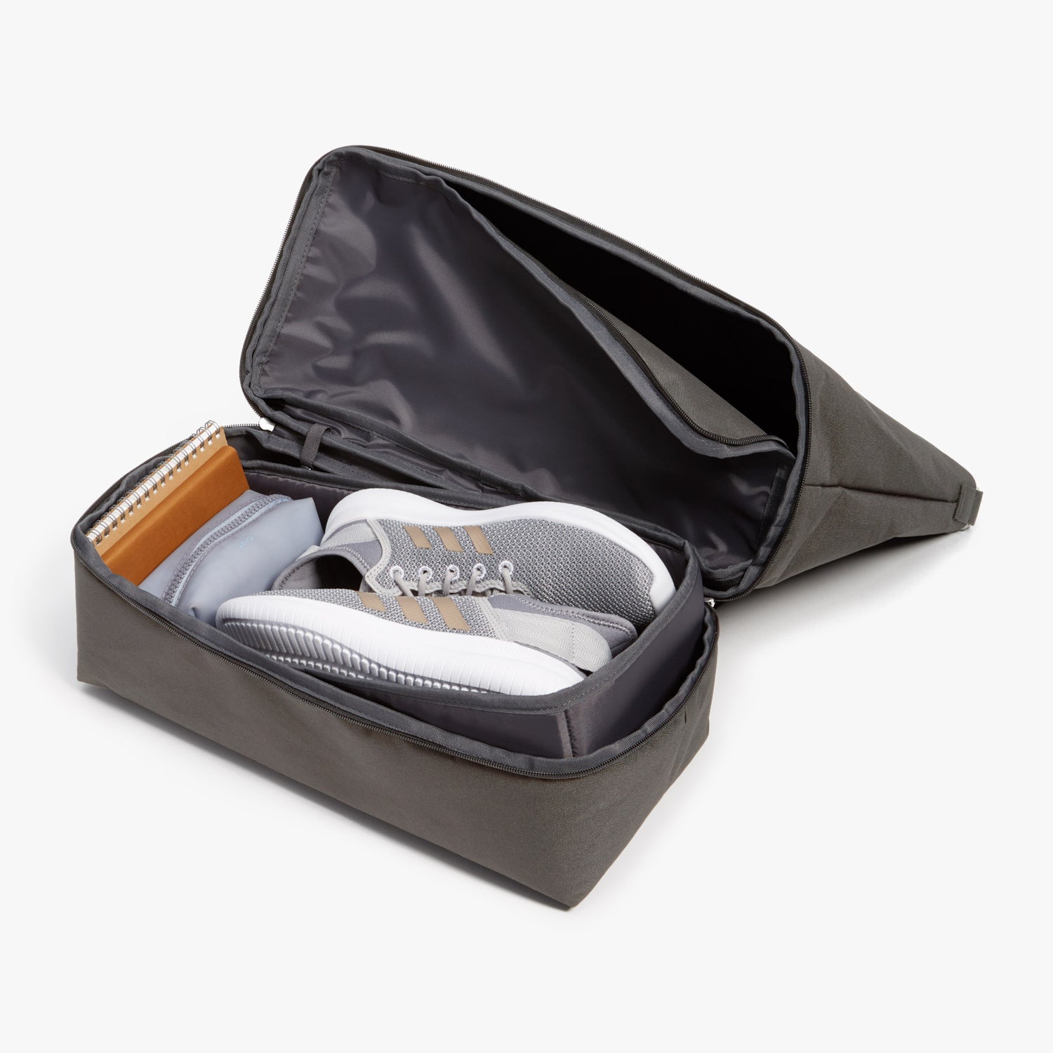 Bottom Pocket - Catalina Deluxe Tote - 600D Recycled Poly - Grey - Tote - Lo & Sons