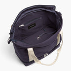 Interior Empty - Catalina Deluxe Tote - Organic Canvas - Deep Navy - Tote - Lo & Sons