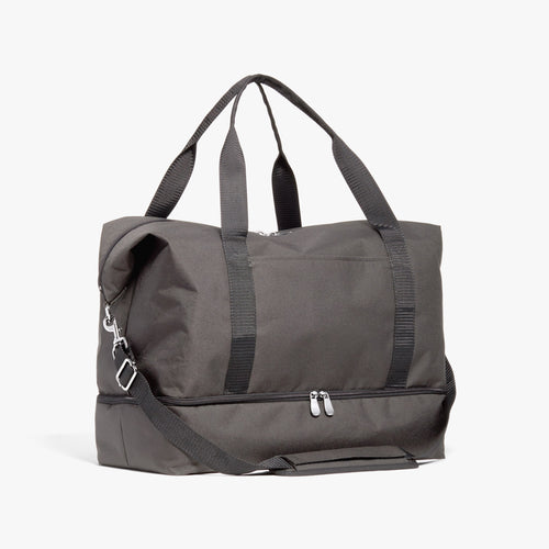 Side - Catalina Deluxe - 600D Recycled Poly - Grey - Weekender - Lo & Sons