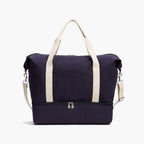 Front - Catalina Deluxe - Organic Canvas - Deep Navy - Weekender - Lo & Sons