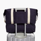 Luggage Sleeve - Catalina Deluxe - Organic Canvas - Deep Navy - Weekender - Lo & Sons