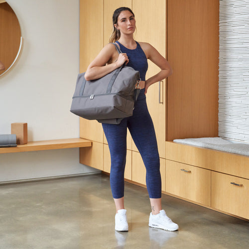 Athleisure Look - Catalina Deluxe - 600D Recycled Poly - Grey - Weekender - Lo & Sons