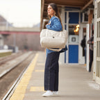 Catalina Deluxe Large - Washed Canvas - Dove Grey