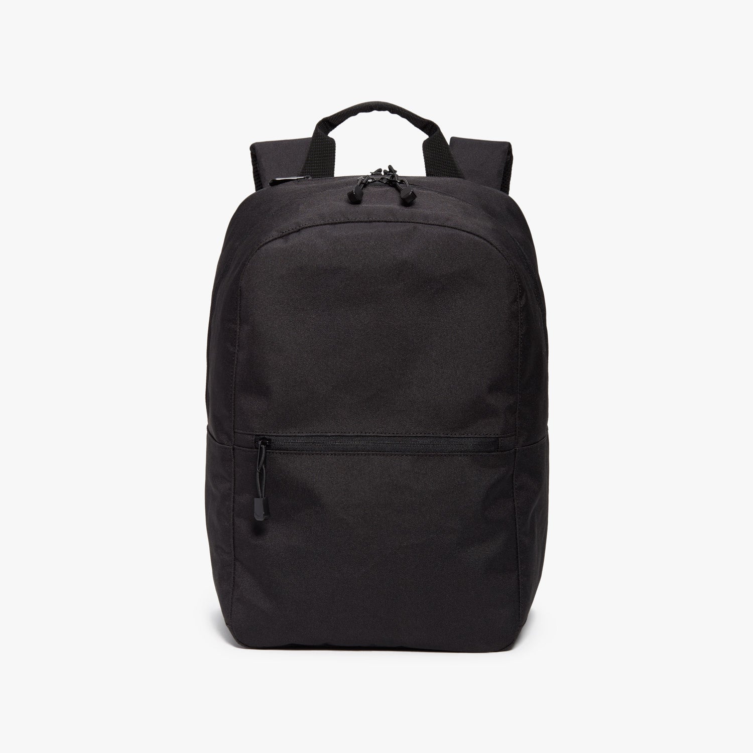 Front - Hanover 2 - 600D Recycled Poly - Onyx - Backpack - Lo & Sons