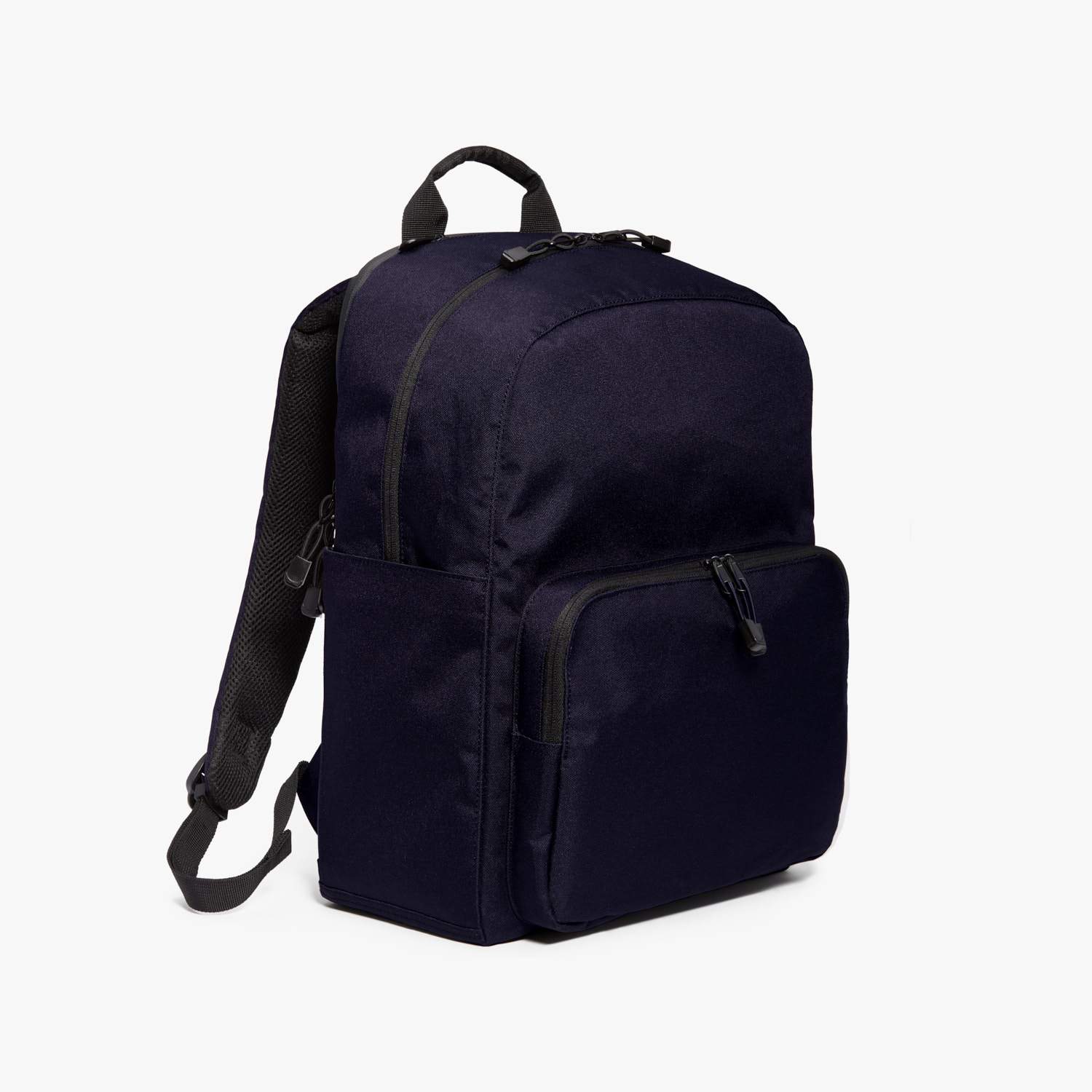Side - Hanover Deluxe 2 - 600D Recycled Poly - Deep Navy - Backpack - Lo & Sons