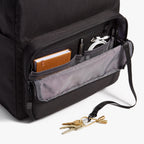 Front Pocket - Hanover Deluxe 2 - 600D Recycled Poly - Onyx - Backpack - Lo & Sons