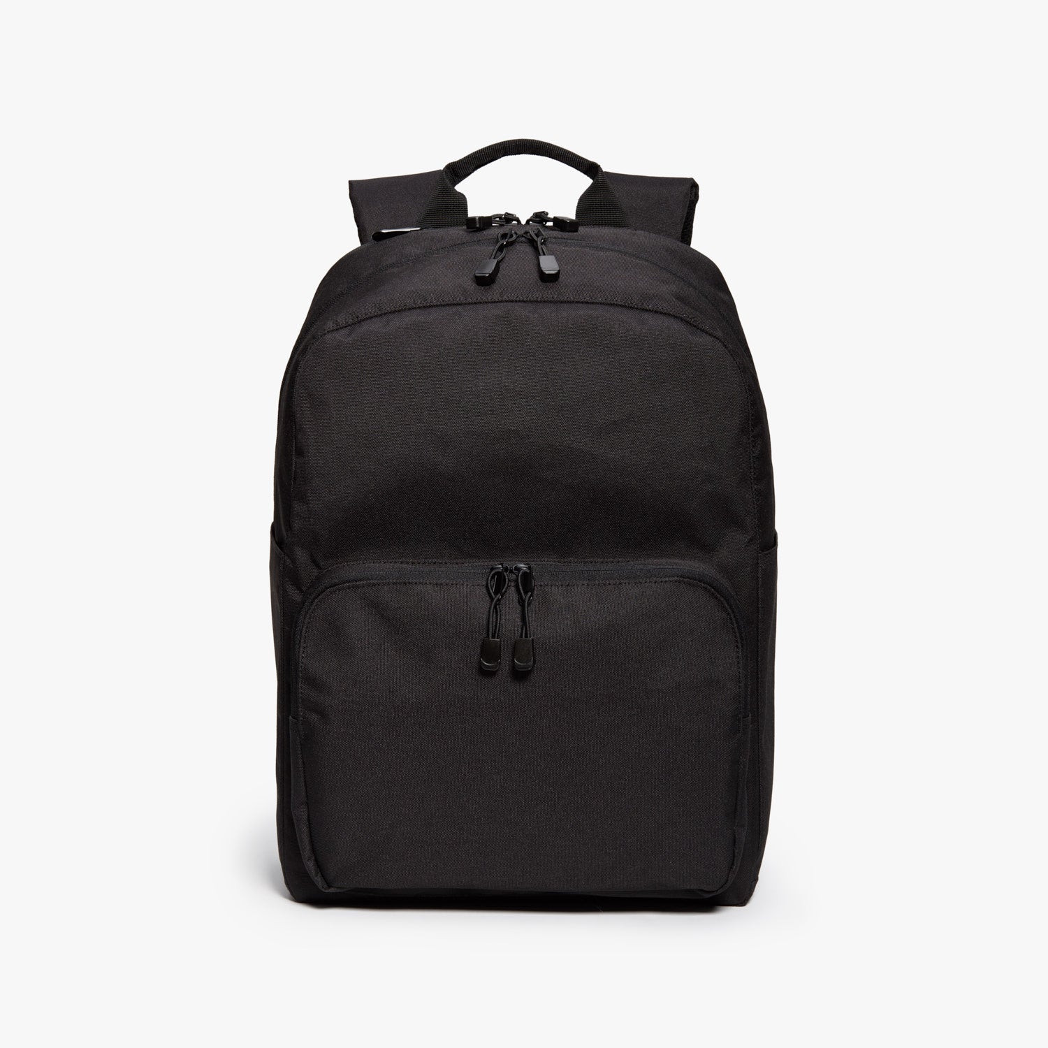 Front - Hanover Deluxe 2 - 600D Recycled Poly - Onyx - Backpack - Lo & Sons