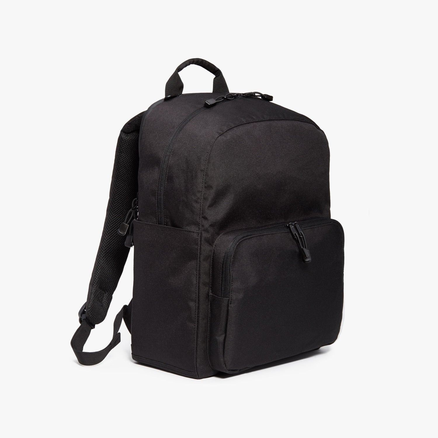 Side - Hanover Deluxe 2 - 600D Recycled Poly - Onyx - Backpack - Lo & Sons