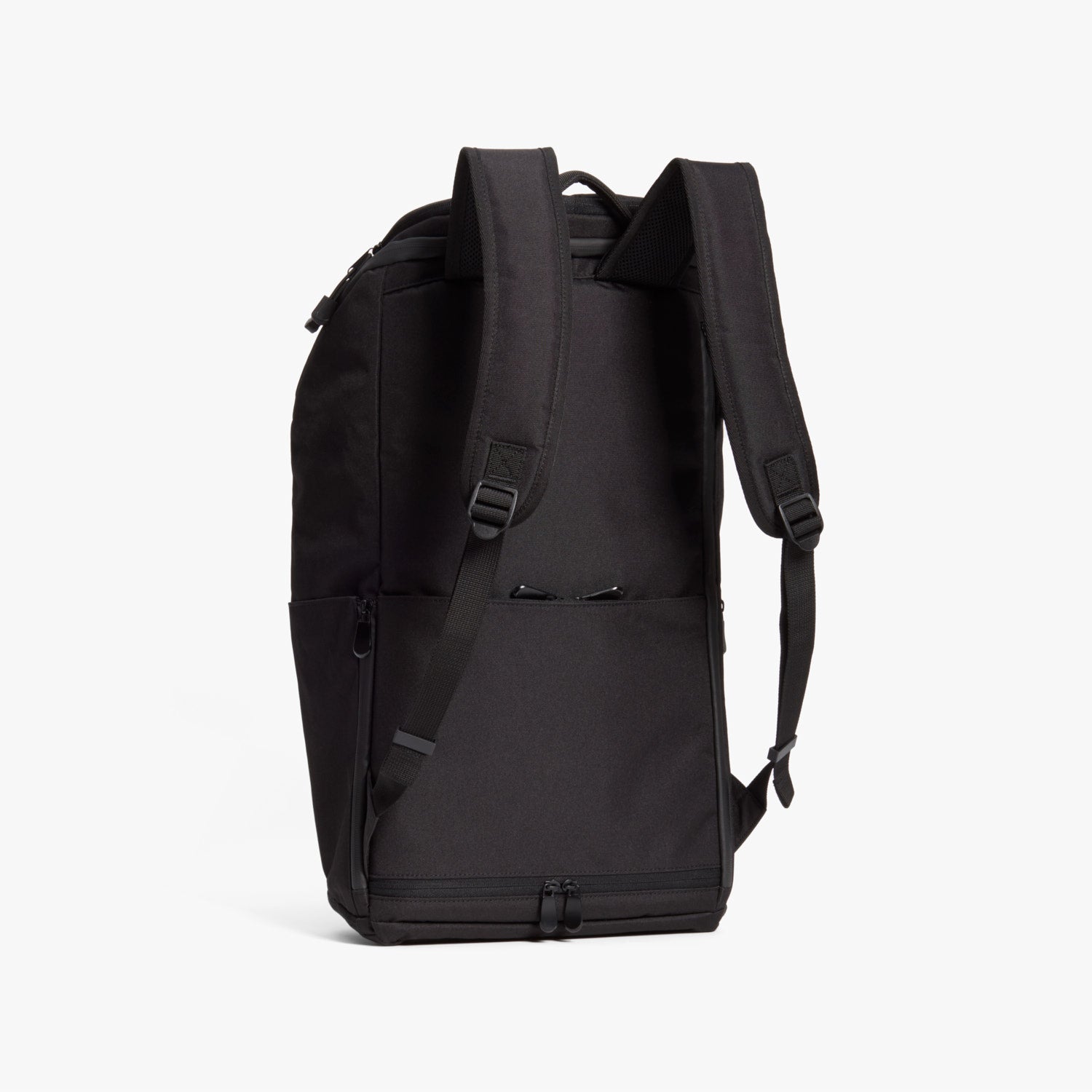 Back - The Hakuba - 600D Recycled Poly - Onyx / Black / Grey Wave - Backpack - Lo & Sons