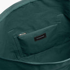 Interior zipper pocket  - Catalina Deluxe  - Dark Green Canvas - Lo & Sons