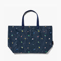Front - The Del Mar Packable Tote Large - Navy Hawaii Emoji - Lo & Sons