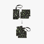 Lo and Sons Del Mar Packable Tote Small Leaf Print Packable in Pouches