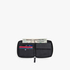 Pockets packed - Small Wallet - Saffiano Leather - Black / Gunmetal / Grey - Small Accessory - Lo & Sons