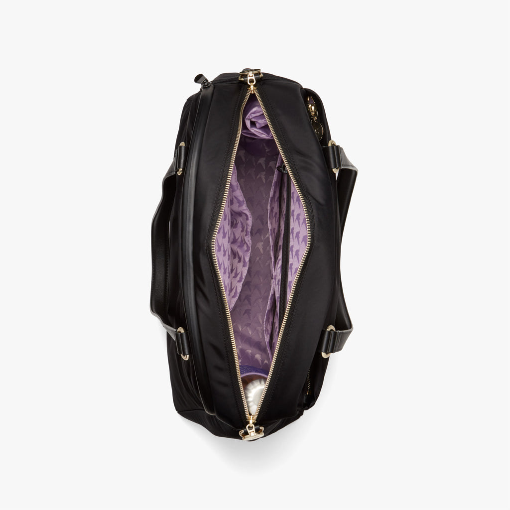Interior Empty - O.G. 2 - Nylon - Black / Gold / Lavender - Shoulder Bag - Lo & Sons