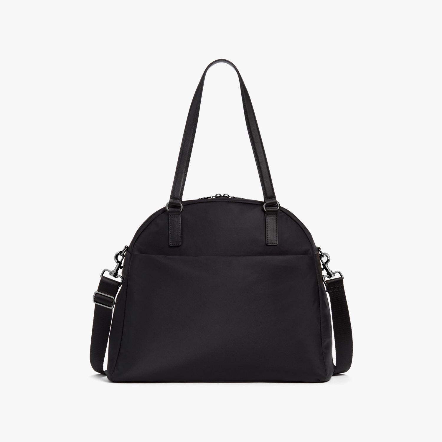 Front - O.G. 2 - Nylon - Black / Gunmetal / Grey - Shoulder Bag - Lo & Sons